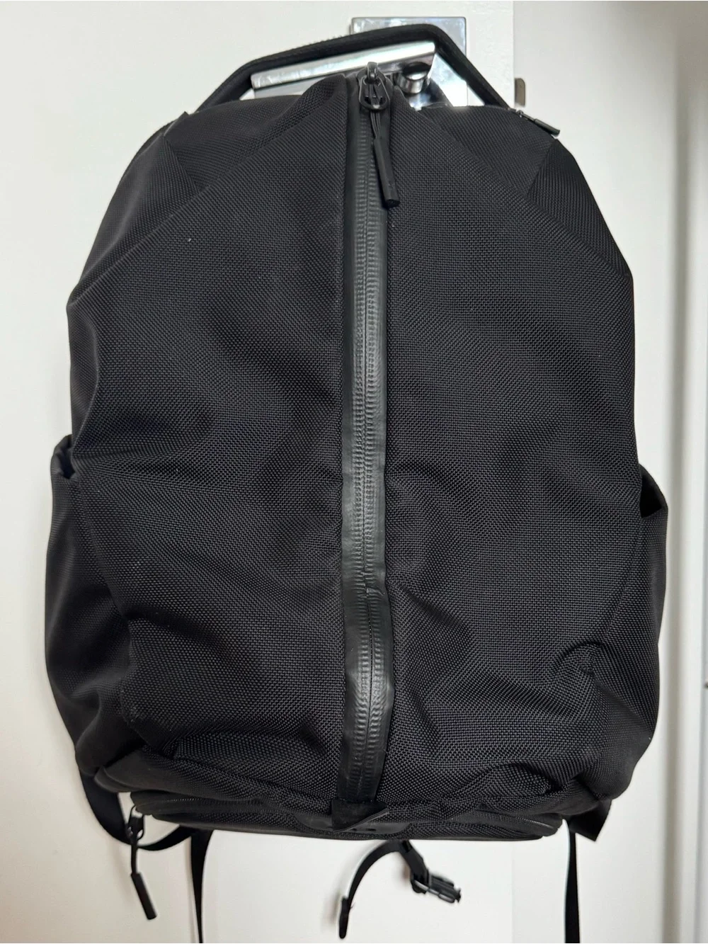Aer Fit Pack 3 Black Backpack Daypack Ballistic Nylon Technical Travel Minimalis